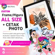 Print Photo Figure Frame 1 Day A3+ A4 5R Colorful Photo Frame Border Lis Propil
