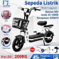 PROMO sepeda listrik dewasa Sepeda Motor Listrik 48v 12ah sepeda