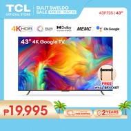 TCL 43 inch 4K Google Smart TV -  43P735 (Dolby Vision &amp; Audio, Camera-ready, Hands-Free Voice Control, Google Assistance - Netflix, YouTube)