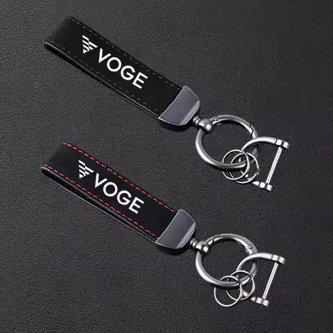 Motorcycle Keyring Leather Suede Keychain For Voge Sr4 Max 500R 500AC 500DS 300AC 300R 650 600 DS 30