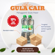 Gula Cair Singkong Hilwa Kemasan BARU Botol Isi 11kg Gula Sehat Rendah Kalori