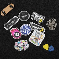 Pushop Authentic - Premium Logo Sticker Pack Pushop I Grafindo Paper Premium Material