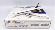 Ready Stock JC Wings 1: 400 Italy Alice Airlines B777-200ER EI-GWB Model