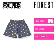 Forest Seluar dalam Perempuan | Forest X One Piece Ladies 100% Cotton Boxer Selected Colours (1 Pc) 