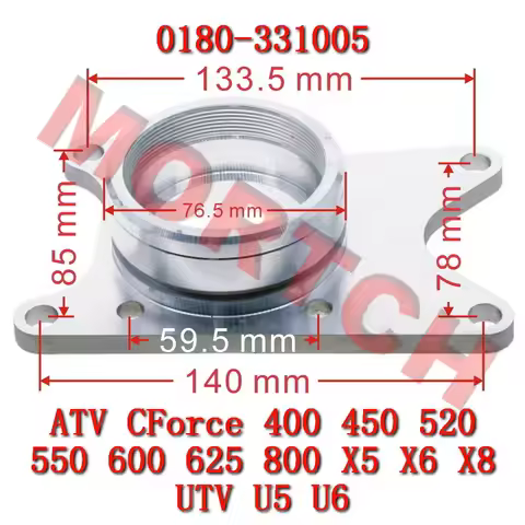 Bevel Gear Bearing Housing 0180-331005 for CFmoto ATV CForce 450 X5 520L 600 X6 X8 CF400ATR CF400AU 