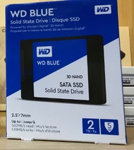 Ổ Cứng SSD 1TB 2TB WD Blue - 3D NAND 2.5 inch SATA 3 - Bảo hành 3 năm