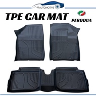 Kereta Karpet PERODUA TPE Carpet / 5D Carpet Alza Veloz Aruz Ativa Axia Bezza New Myvi Viva Waterpro