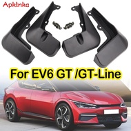 APKTNKA Set Car Mudflaps For Kia EV6 GT-Line GT Line CV EV 2021 2022 2023 Mud Flaps Splash Guard Mud