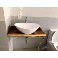 Bàn Lavabo Gỗ Tự Nhiên Bàn Để Chậu Rửa Mặt
