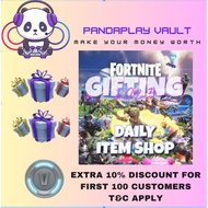 Fortnite Gifting Item Shop For Skins, Bundles & Emotes (48 HOURS) PC, All platform Promo PM