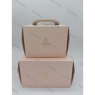 [SG Seller] Cake Box with Base / Baking Packaging Box Splendid Pink 6 Inch  8 Inch