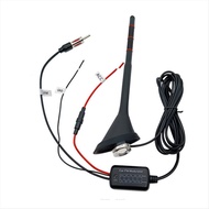 Car DAB+GPS+FM Antenna Car Active Radio Antenna with Bluetooth Modulator Waterproof Dustproof Univer