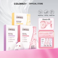 [bundle of 3]COLORKEY LUMINOUS Facial Sheet Mask B5 Hydrating (10ea x 3ea) soothing whitening  sheet