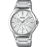 Casio นาฬิกาข้อมือผู้ชาย 6 เข็ม สายสแตนเลส รุ่น MTP-V300 ของแท้ประกันศูนย์ CMG