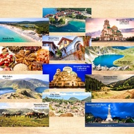 Bulgaria Sofia Souvenir Fridge Magnet Door Food Culture 10 cm x 5