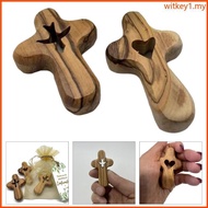 WIT Olived  Pocket Crosses  and Prayer Crosses Hand Held  Crosses