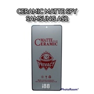 A52 a52 a52 samsung ceramic matte spy privacy full cover screen protector anti Peep