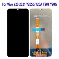 For Vivo Y20 2021 Y20A Y20T Y20G Y20s G V2034 V2065 V2043 LCD Display Touch Screen Digitizer Assembl