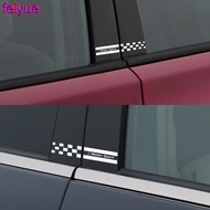 2pcs Car B Pillar Decor Stickers For BMW E46 E90 E60 E39 E36 E87 E92 E91 E34 F10 F20 F30 G30 X1 X3 X