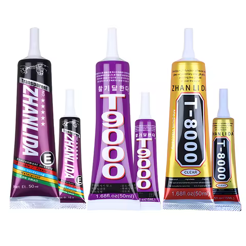 Transparent glue Phone Glass Display Repair Touch Screen Jewelry Making Rhinestone Fabric Cloth Text