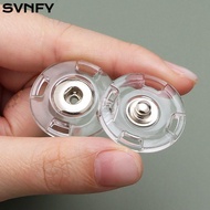 SVNFY 10Pcs Snap Button, Acrylic Invisible Fastener, DIY Round Transparent Snap Fastener