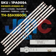 Backlight TV Panasonic 55 Inch TH-55HX600G SW55D11-ZC62AG-02 / 5800-W55G22-0P00