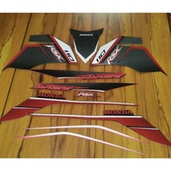 Tem xe Wave RSX đỏ đen 110 2012 hàng nhập Thái Lan