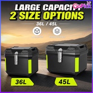 GoPick. Motorcycle Top Box Motorcycle Box 45L 36L Large Capacity Universal Motorcycle Tail Box