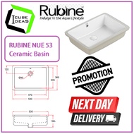 RUBINE NUE 53 Ceramic Basin / FREE EXPRESS DELIVERY