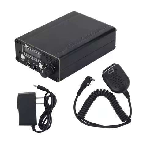 HF Short Wave Transceiver USDR USDX + Plus V2 8 Band SDR Transceiver HF SS B QRPL C