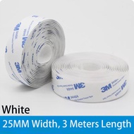 3M Velcro Tape Strong Self Adhesive Nylon Fabric Velcro 25mm / 16mm Heavy Duty Fasteners Hook Loop Tape Sticky Cut-to-Length