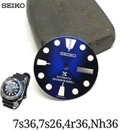 Seiko Diver Dial Watch Plate Dial 007,009,7s26,4r36,nh36