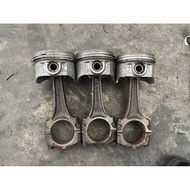 Nissan Slivia S13 S15 SR20 Turbo Engine Piston Lowcom 86MM For EVO3 4G93T GSR Wira Purta Saga Satria