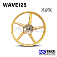 Enkei Mags 5 Spokes 522 Mags for Wave125 Wave125S Wave125X 1.4x1.4x17 (pair)