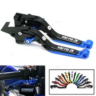 For YAMAHA YZFR3 YZF R3 YZF-R3 R3 2015-2023 Motorcycle Accessories Handlebar CNC Folding Extendable 