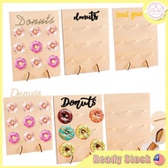 ️Wooden Donut Display Stand Doughnut Wood Stand Rack Birthday Wedding Event Party Decoration
