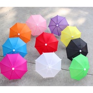 [Fp] Taiwan Shipment Buy Free 3 Straps Delivery Small Umbrellas Rain Cover Sunscreen Sunshade Mobile