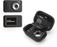 Camera Case for Digital Camera CAMKORY DC403 FHD 1080P, with Silicone Camera Protective Cover, SD Ca