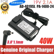 Genuine 19V 2.1A 40W PA-1400-24 AD-4019SL AC Adapter For Samsung NP900X1B NP900X3C NP900X3E NP900X4D