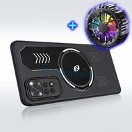 Tanpaile เคส Xiaomi Redmi Note 11 Pro + สำหรับ Redmi 11Pro 11E 12S 4G 5G ฝาเคสระบายความร้อนกันชนทำคว