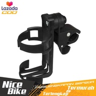 COD Holder Rotateable Botol Minum Sepeda Stroller Kereta Bayi Sekelas Topeak/ Tempat Minum Sepeda Gunung MTB Lipat/ Holder Botol Minum Sepeda Adjustable MTB