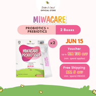 [Jun 15] MIWACARE PROBIOTICS+ 4 strain-specific probiotics &amp; 1 prebiotic Kids Age 1 &amp; above (2 boxes) [Exp: Mar 2026]