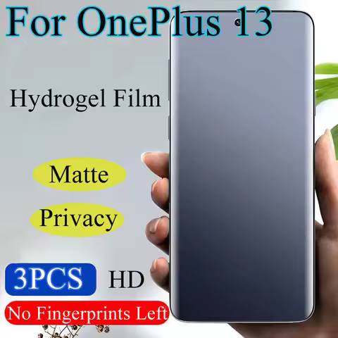 OnePlus13R Privacy Hydrogel Film For OnePlus 13S Matte Screen Protector 1+ 13T Antipeeping Full Cove