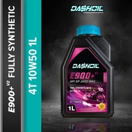 DashOil Ester+ E900+ V2 4T 10w50 1L Fully Synthetic SP Motorcycle Engine Oil Minyak Hitam Pelincir M