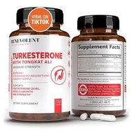 Benevolent Nourishment Turkesterone with Tongkat Ali Strength 120 Caps