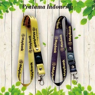 HITAM Black Maybank card strap