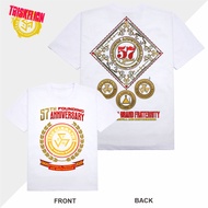 TAU GAMMA PHI Triskelion TRISKELION 1968 T-shirt (57th Anniversary Series)for men casual