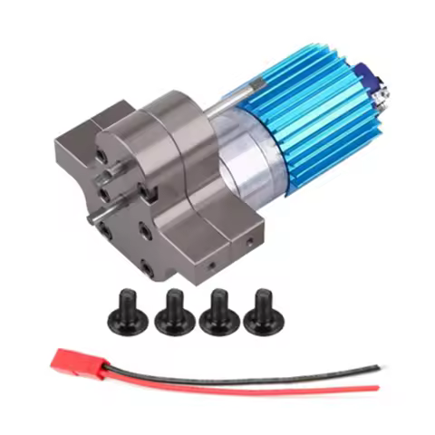 Metal Transfer GearBox with 370 Brush Motor For WPL B14 B16 B24 B36 C14 C24 JJRC Q60 MN D90 MN99S MN
