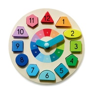KMART AUSTRALIA - Wooden Clock And Puzzle