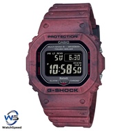 Casio G-Shock Bluetooth® Multi Band 6 Tough Solar GWB5600SL-4D GW-B5600SL-4D GW-B5600 Lineup Red Resin Band Watch